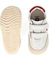 Bobux Step Up Champ Shoes - Caramel and Tibetan Red - First Steps Shoes