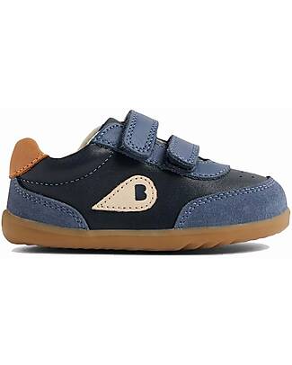 Bobux Step Up Champ Shoes - Navy Vintage Indigo - First Steps Shoes