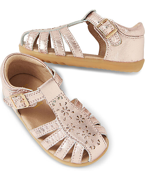 Bobux Step Up Chelsea Sandals - Rose Gold - First Steps Sandals