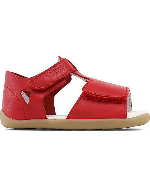 Bobux Step-Up Classic Mirror Sandal, Red - Ultra flexible, perfect for first steps! Sandals