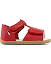 Bobux Step-Up Classic Mirror Sandal, Red - Ultra flexible, perfect for first steps! Sandals