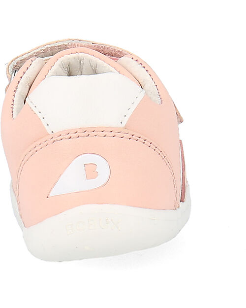 Bobux Step Up Comet Shoe - Seashell/White - First Steps Sneakers