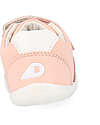 Bobux Step Up Comet Shoe - Seashell/White - First Steps Sneakers