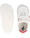 Bobux Step Up Comet Shoe - White and Red - First Steps Shoes