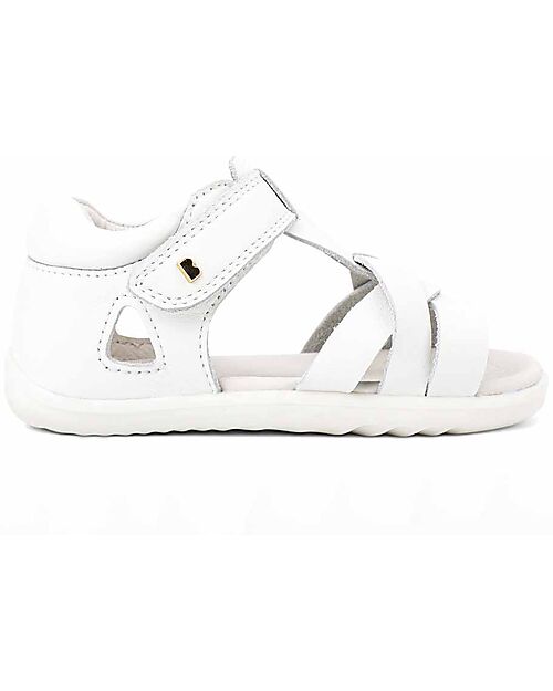 Bobux Step Up Cove Sandals - White - First Steps Sandals