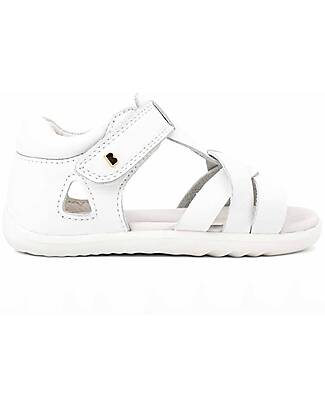 Bobux Step Up Cove Sandals - White - First Steps Sandals