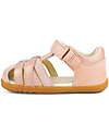 Bobux Step-Up Cross Jump Sandal - Dusk Pearl + Rose Gold - Flexible Sole for First Steps Sandals