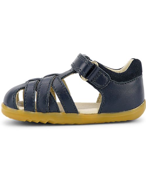 Bobux Step Up Cross Jump Sandal - Navy - First Steps Sandals