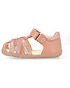 Bobux Step Up Cross Jump Sandal - Rose - First Steps Sandals