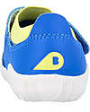 Bobux Step Up Dimension III Shoe - Snorkel Blue and Sunny Lime - First Steps Shoes