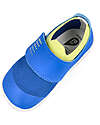 Bobux Step Up Dimension III Shoe - Snorkel Blue and Sunny Lime - First Steps Shoes
