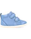 Bobux Step Up Grass Court High Boot - Arctic Elemental Blue - First Walkers Shoes