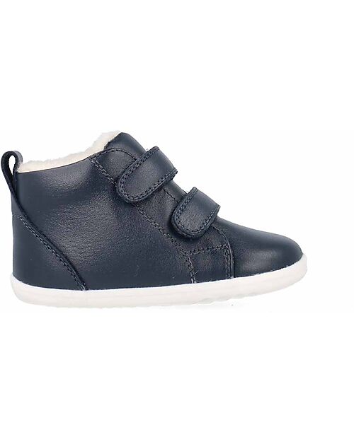 Bobux Step Up Grass Court High Boot - Arctic Navy - First Walkers Shoes