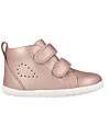 Bobux Step Up Grass Court High Boot - Rose Gold - First Walkers Shoes