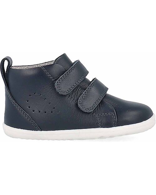 Bobux Step Up Grass Court High Boots - Navy - First Walkers Shoes