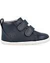 Bobux Step Up Grass Court High Boots - Navy - First Walkers Shoes