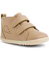 Bobux Step Up Grass Court High - Warm Taupe - First Walkers Shoes