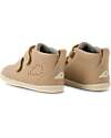 Bobux Step Up Grass Court High - Warm Taupe - First Walkers Shoes