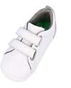 Bobux Step Up Grass Court Shoes - Optical White - First Steps Shoes