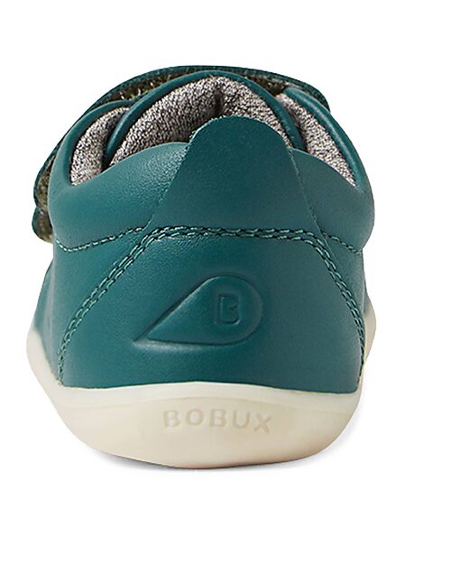 Bobux Step-Up Grass Court Shoes - Rainforest - Premium Leather - Perfect for First Steps! Shoes