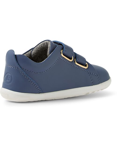 Bobux Step-Up Grass Court Shoes - Vintage Indigo - Premium Leather - Perfect for First Steps! Shoes
