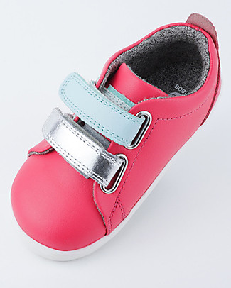 Bobux Step-Up Grass Court Switch - Guava - Interchangeable Straps! Shoes