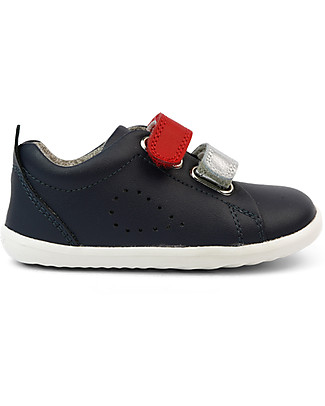 Bobux Step-Up Grass Court Switch - Navy - Interchangeable Straps! Shoes