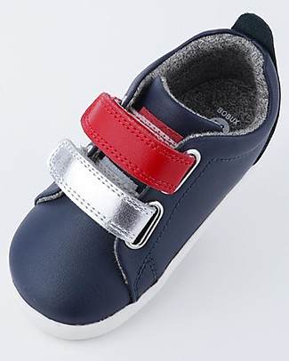 Bobux Step-Up Grass Court Switch - Navy - Interchangeable Straps! Shoes