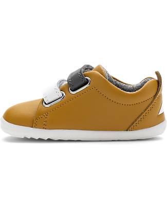 Bobux Step-Up Grass Court Switch Shoe - Butterscotch - Interchangeable Straps! Shoes