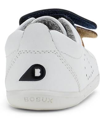 Bobux Step-Up Grass Court Switch Shoe - White - Interchangeable Straps! Shoes