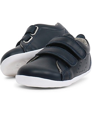 Bobux Step-Up Grass Court Trainer - Navy - Flexibility for First Steps! Shoes