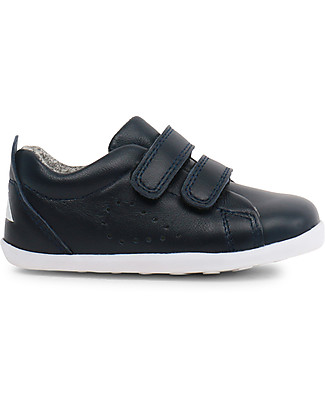 Bobux Step-Up Grass Court Trainer - Navy - Flexibility for First Steps! Shoes