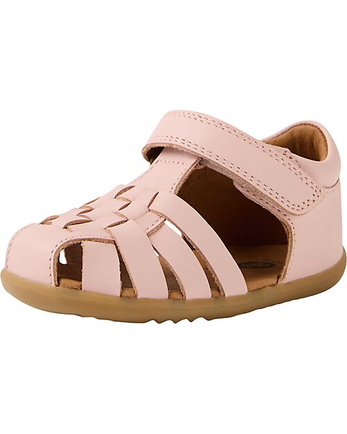 Bobux Step Up Harbor Sandals - Ballet Pink - Premium Leather - First Steps Sandals