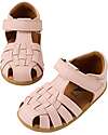 Bobux Step Up Harbor Sandals - Ballet Pink - Premium Leather - First Steps Sandals