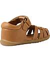 Bobux Step Up Harbor Sandals - Caramel - Premium Leather - First Steps Sandals
