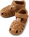 Bobux Step Up Harbor Sandals - Caramel - Premium Leather - First Steps Sandals