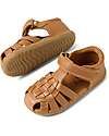Bobux Step Up Harbor Sandals - Caramel - Premium Leather - First Steps Sandals