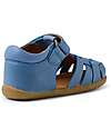 Bobux Step Up Harbor Sandals - Coronet Blue - Premium Leather - First Steps Sandals