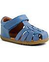 Bobux Step Up Harbor Sandals - Coronet Blue - Premium Leather - First Steps Sandals