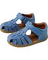 Bobux Step Up Harbor Sandals - Coronet Blue - Premium Leather - First Steps Sandals