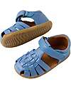 Bobux Step Up Harbor Sandals - Coronet Blue - Premium Leather - First Steps Sandals