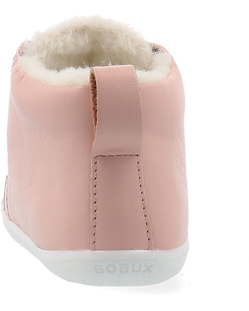 Bobux Step Up Hi Court Artic - Seashell - Super Flexible Outsole Shoes