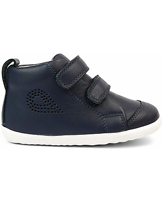 Bobux Step Up Hi Court Shoe - Navy - Super Flexible Outsole! Shoes