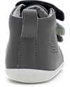 Bobux Step Up Hi Court Switch - Smoke - Super Flexible Outsole Shoes