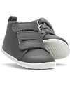 Bobux Step Up Hi Court Switch - Smoke - Super Flexible Outsole Shoes