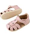 Bobux Step Up Holly Sandals - Ballet Pink - Premium Leather - First Steps Sandals