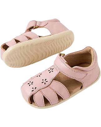 Bobux Step Up Holly Sandals - Ballet Pink - Premium Leather - First Steps Sandals