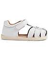 Bobux Step Up Holly Sandals - White - Premium Leather - First Steps Sandals