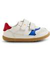 Bobux Step Up Hunter Shoe - White Salsa - Nubuck Leather - First Steps Shoes