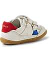 Bobux Step Up Hunter Shoe - White Salsa - Nubuck Leather - First Steps Shoes